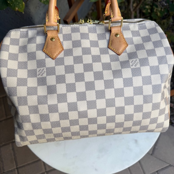 Louis Vuitton Damier Azur Speedy 30 Bandouliere - Picture 4 of 16